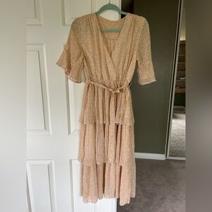 Faux Wrap Dress